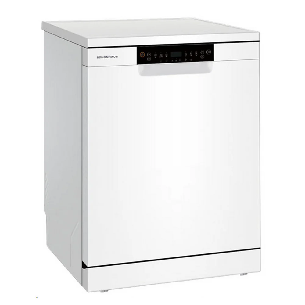 Schonhaus DWSF0115FSBW Freestanding Full Size Dishwasher White with 15 Place Settings - Image 2