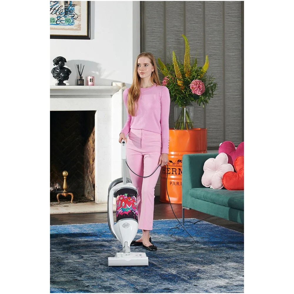 Sebo 90812GBG Felix Graffiti Bagged Upright Vacuum Cleaner White - Image 6