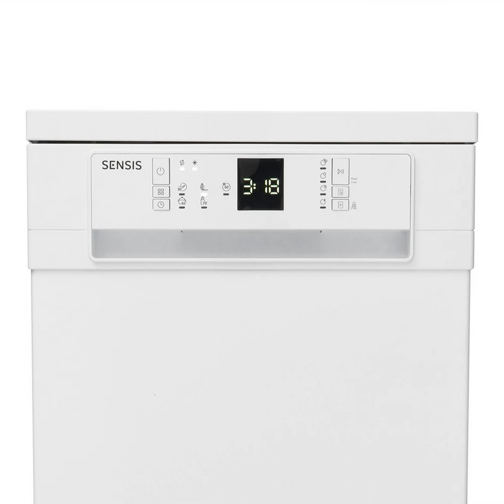 Sensis DWF0110SLEW Freestanding Slimline Dishwasher White with 10 Place Settings - Image 4