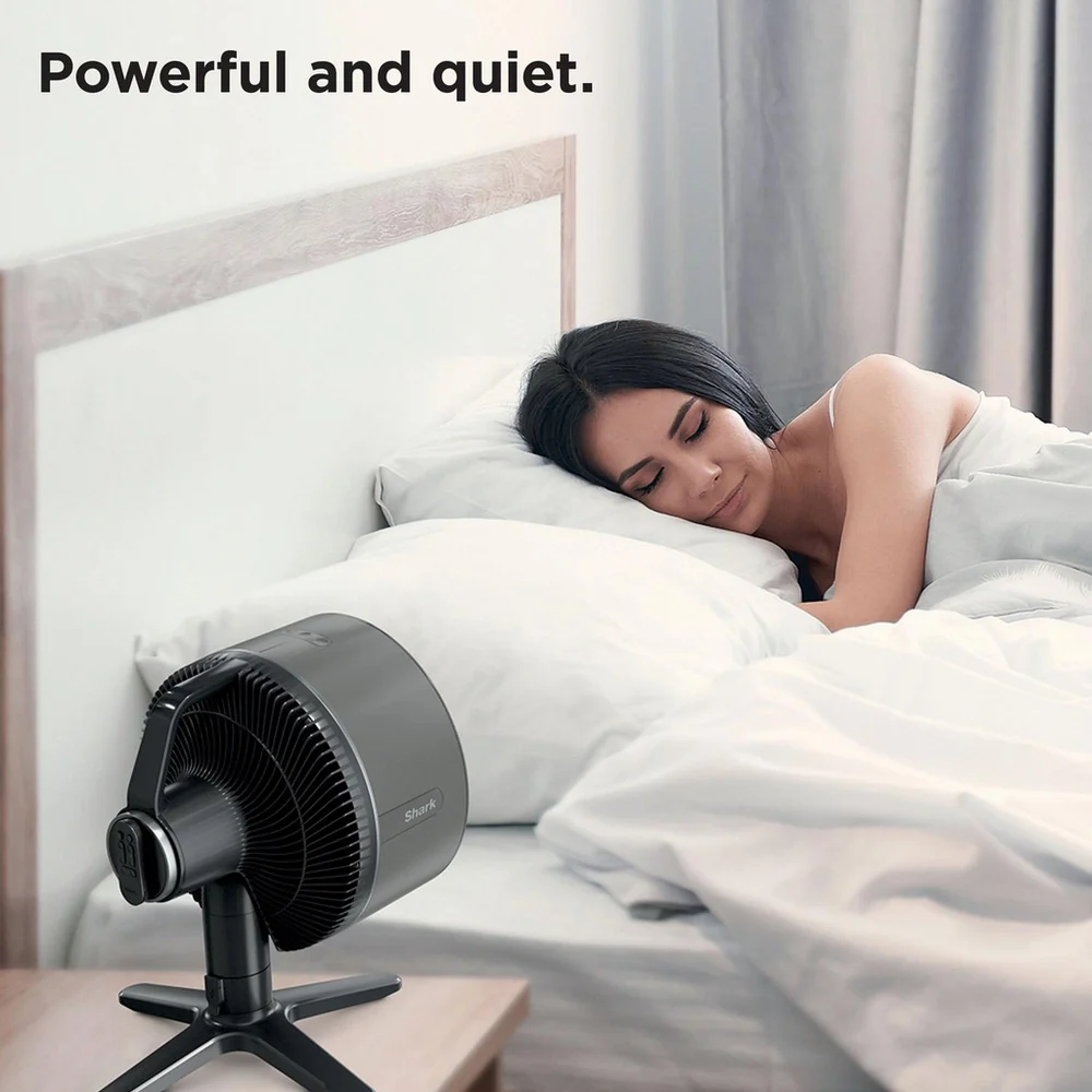 Shark FA150UK FlexBreeze TableMate Indoor to Outdoor High Velocity Tabletop Fan - Winter Fog - Image 5