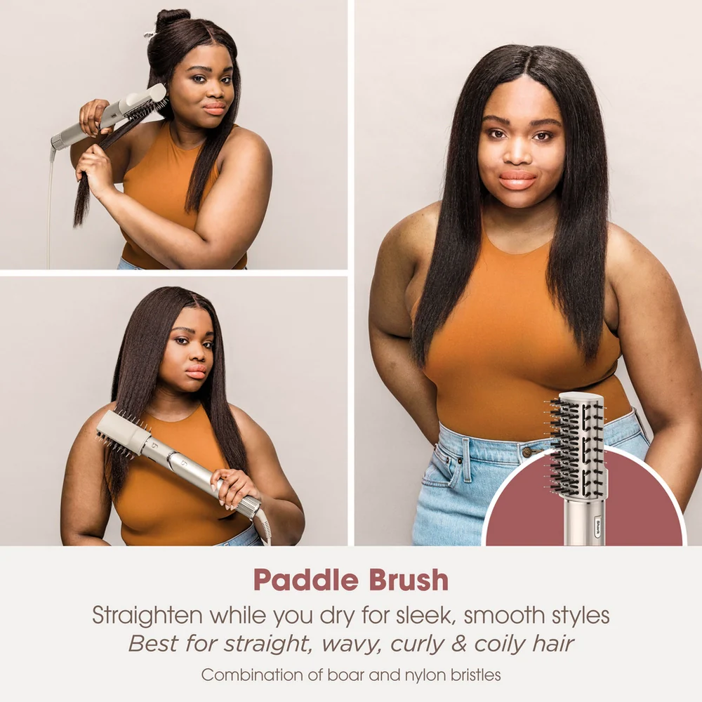 Shark FlexStyle HD436SLUK 4 in 1 Air Styler and Hair Dryer for Straight & Wavy Hair - Stone - Image 10