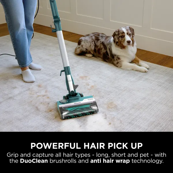 Shark HZ4000UKT PowerDetect with DuoClean Corded Stick Vacuum Cleaner Dark Teal - Image 4