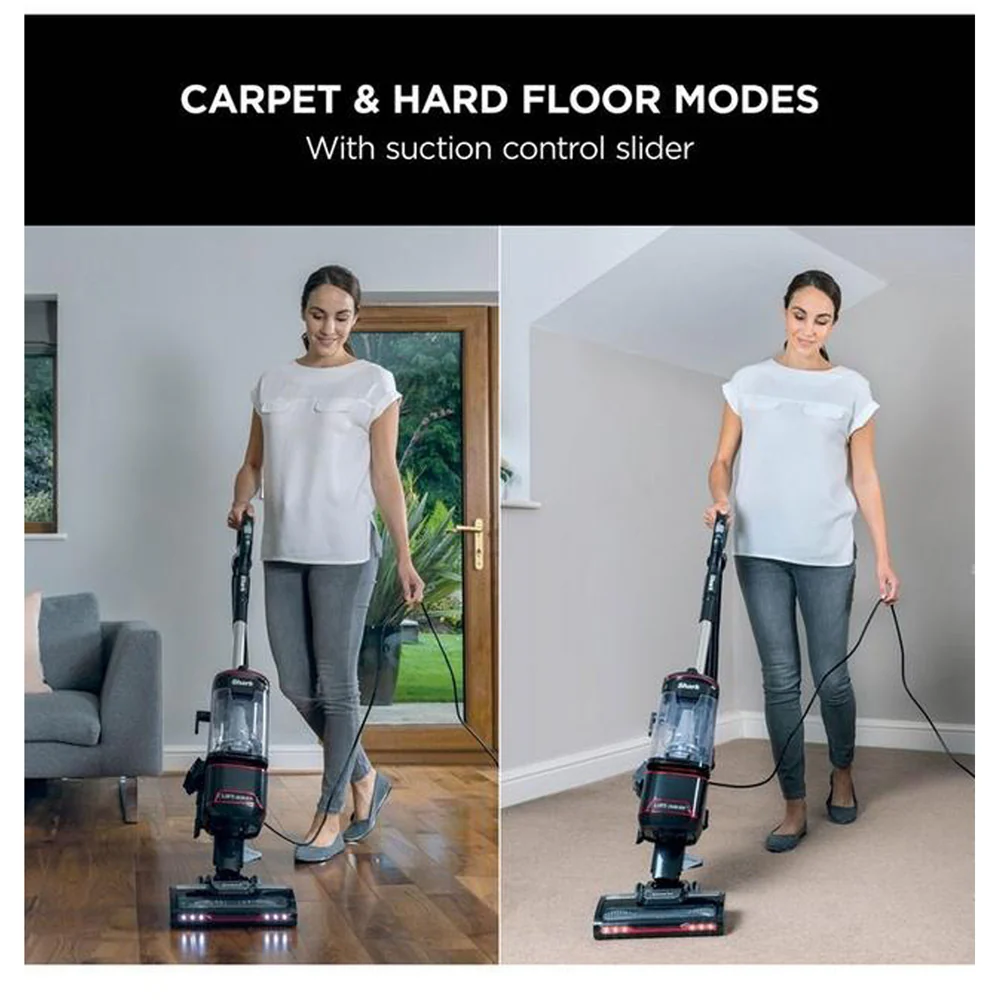 Shark® NV602UKT Classic Lift-Away™ Upright Vacuum Cleaner Pet Model Pedal Red - Image 2