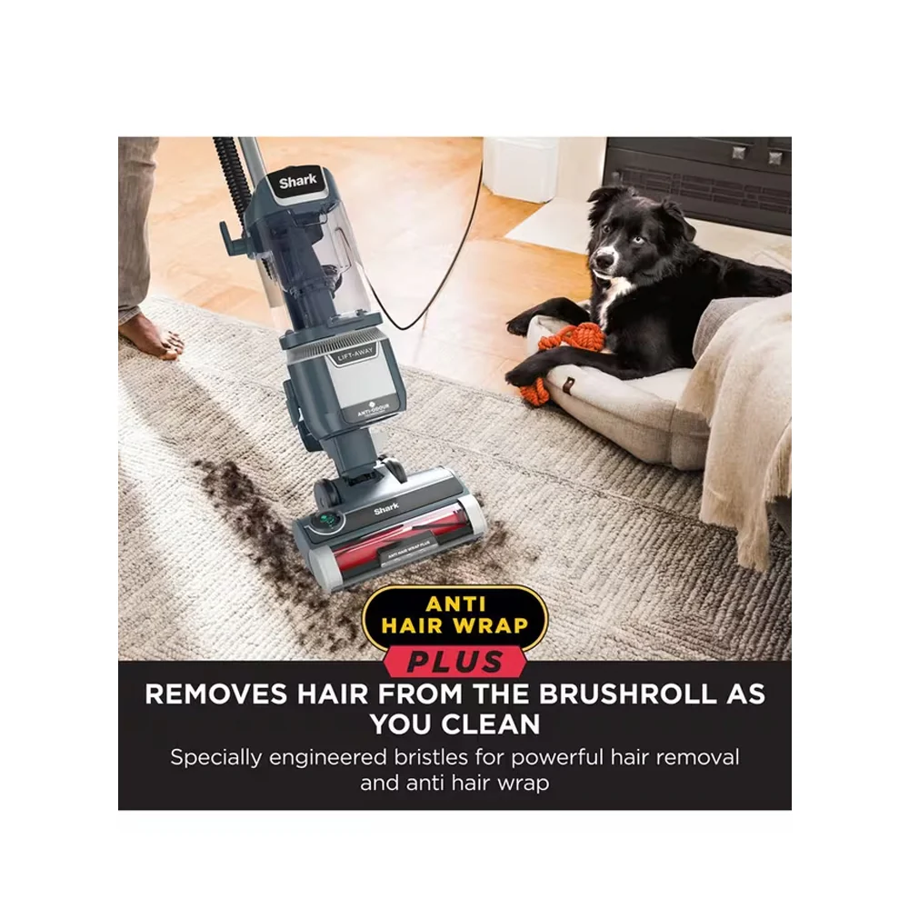 Shark NZ780UKT Anti Hair Wrap Plus Upright Pet Vacuum with Lift-Away - Smoky Grey - Image 4