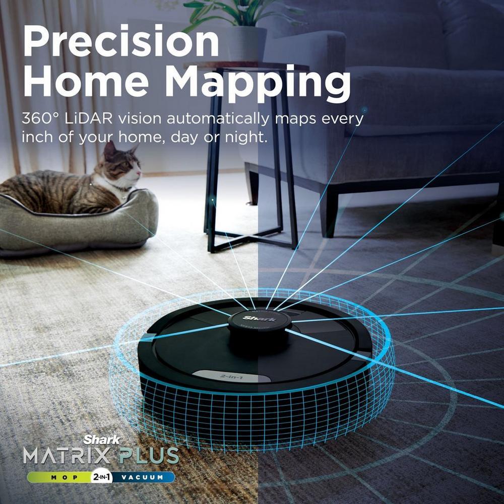 Shark RV2620WDUK Matrix Plus 2 in 1 Robot Vacuum and Mop - Image 9