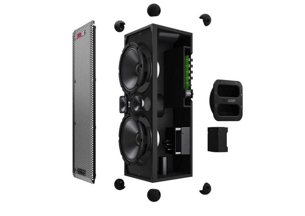 Sharp CPLS100 Speaker Black - Image 11