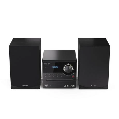 Sharp XL-B517DBK Wireless HiFi Micro System DAB+ Bluetooth Black - Image 7