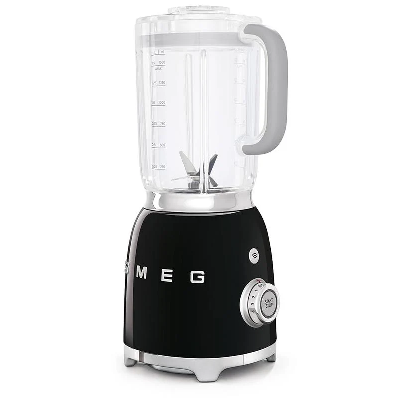 SMEG BLF01BLUK Blender 50s Retro Style Black - Image 2
