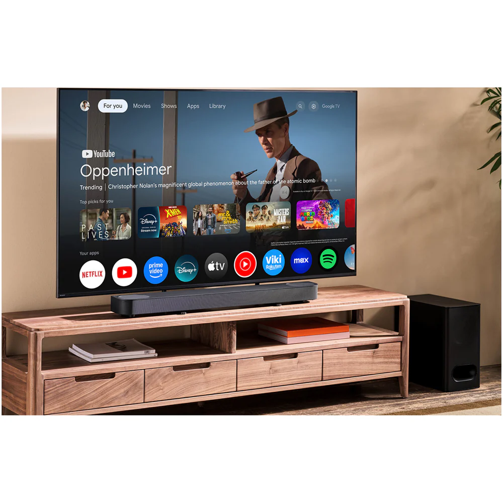 Sony K55XR55B 55 Inch BRAVIA 5 Mini LED 4K UHD HDR Smart TV and HT-B600 3.1.2ch BRAVIA Theatre Bar 6 Soundbar with Subwoofer - Image 24