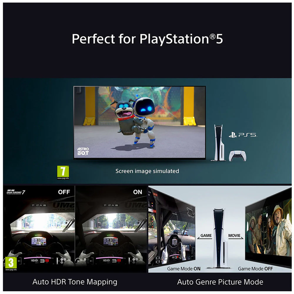 Sony K55XR55B 55 Inch BRAVIA 5 Mini LED 4K Ultra HD HDR Smart Google TV - Image 5