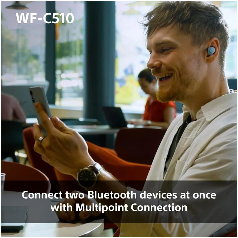 Sony WF-C510 True Wireless Bluetooth In Ear Headphones Black - Image 8