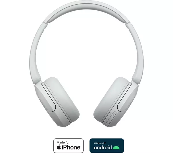 Sony WHCH520W Wireless Headphones White - Image 2