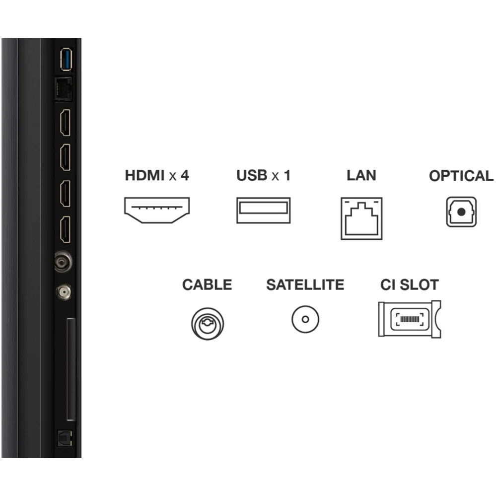 TCL 65Q6C-UK 65 Inch Q6C 4K Ultra HD HDR QD-Mini LED Smart Google TV - Image 12