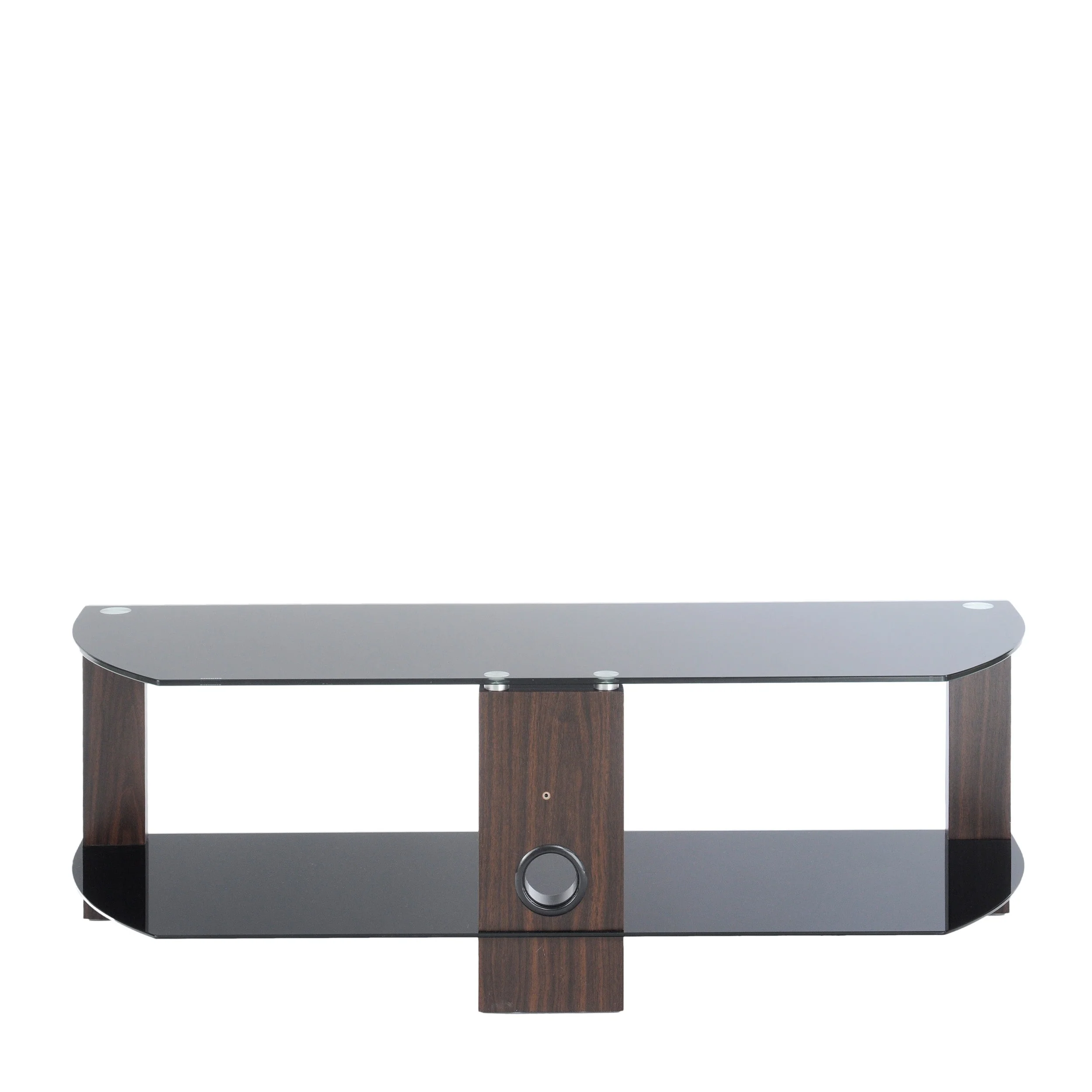 TTAP Vision 1200 TV Stand Walnut & Black - Image 3