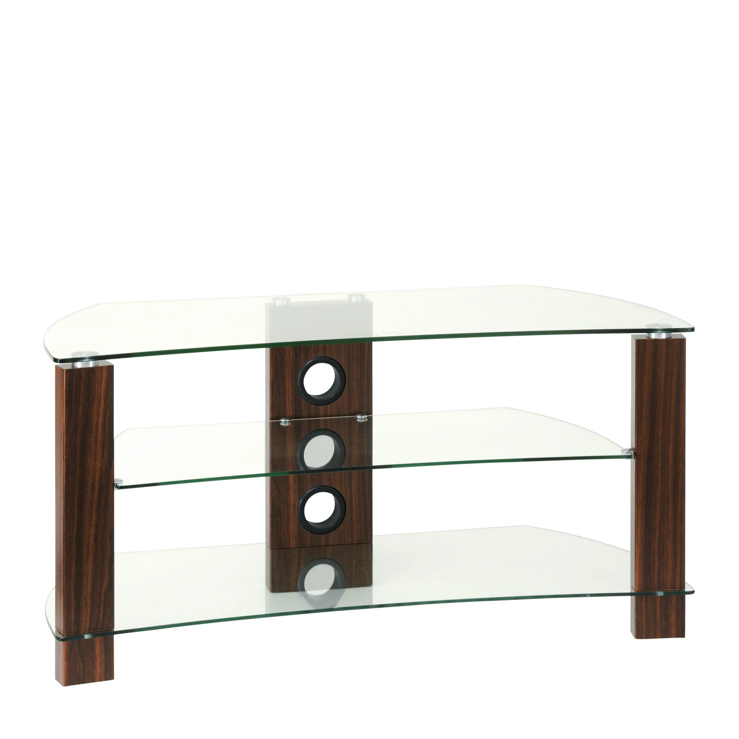 TTAP Vision Curve 1000 TV Stand Walnut - Image 2