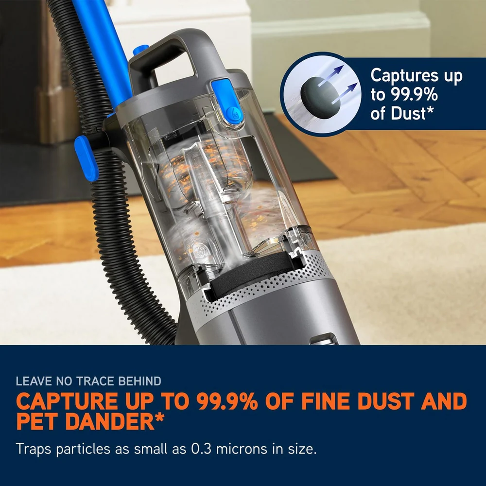 Vax LiftOut Reach Pet CDUP-LOXR Corded Upright Vacuum - Graphite Blue - Image 8