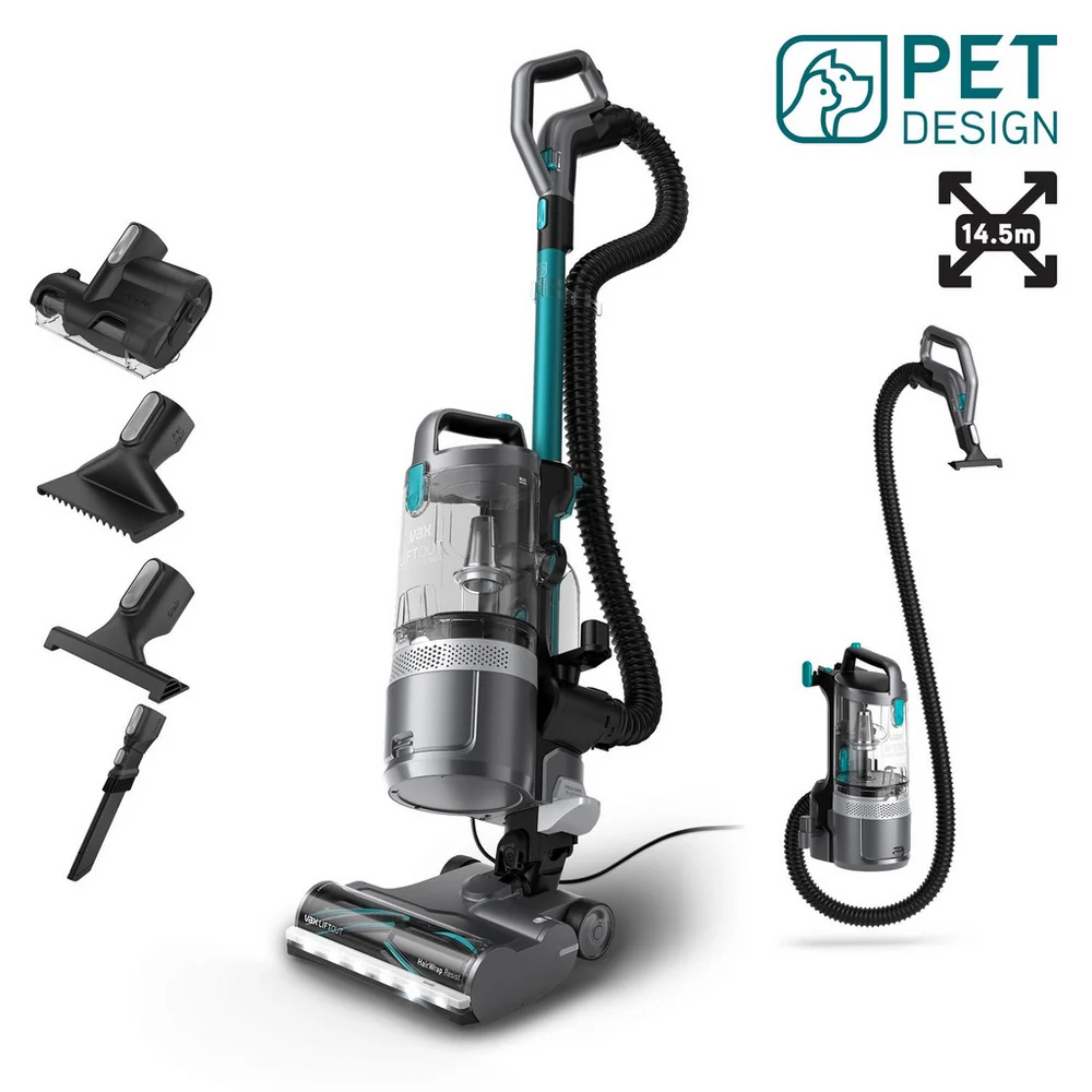 Vax LiftOut Reach Pet-Design CDUP-LORP Corded Upright Vacuum Cleaner - Graphite Teal - Image 2