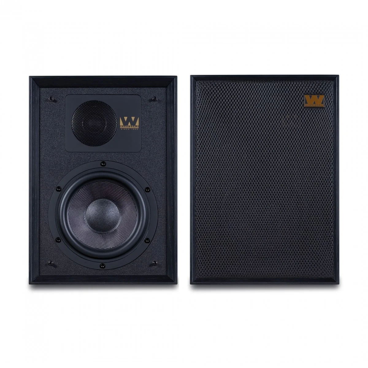 Wharfedale Denton 85 Bookshelf Speakers Pair - Black Oak