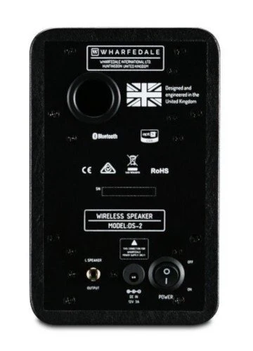 Wharfedale DS-2 Wireless speaker Pair in Black - Image 3