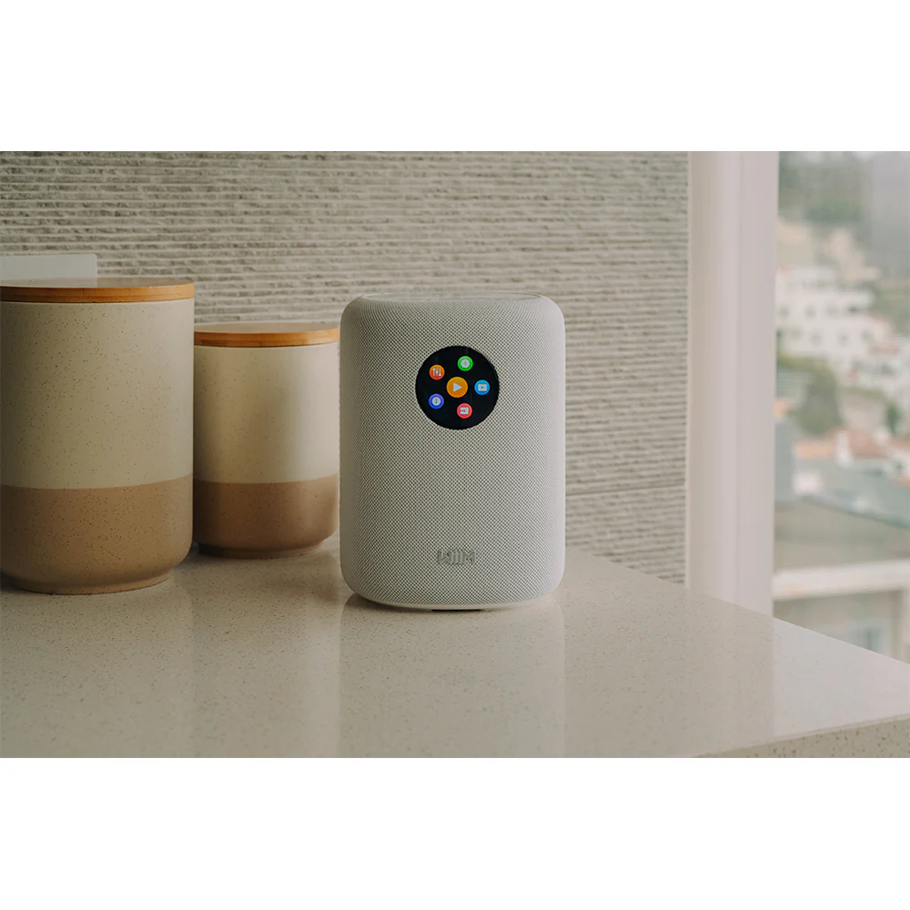 WiiM SOUND Wireless Multiroom Smart Speaker with Display -  White - Image 2