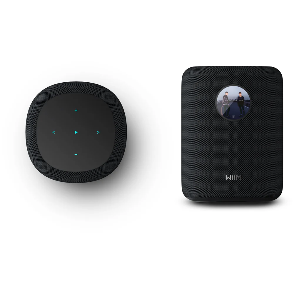 WiiM Sub Pro Wireless Subwoofer with WiiM SOUND Wireless Multiroom Smart Speakers Pair - Black - Image 17
