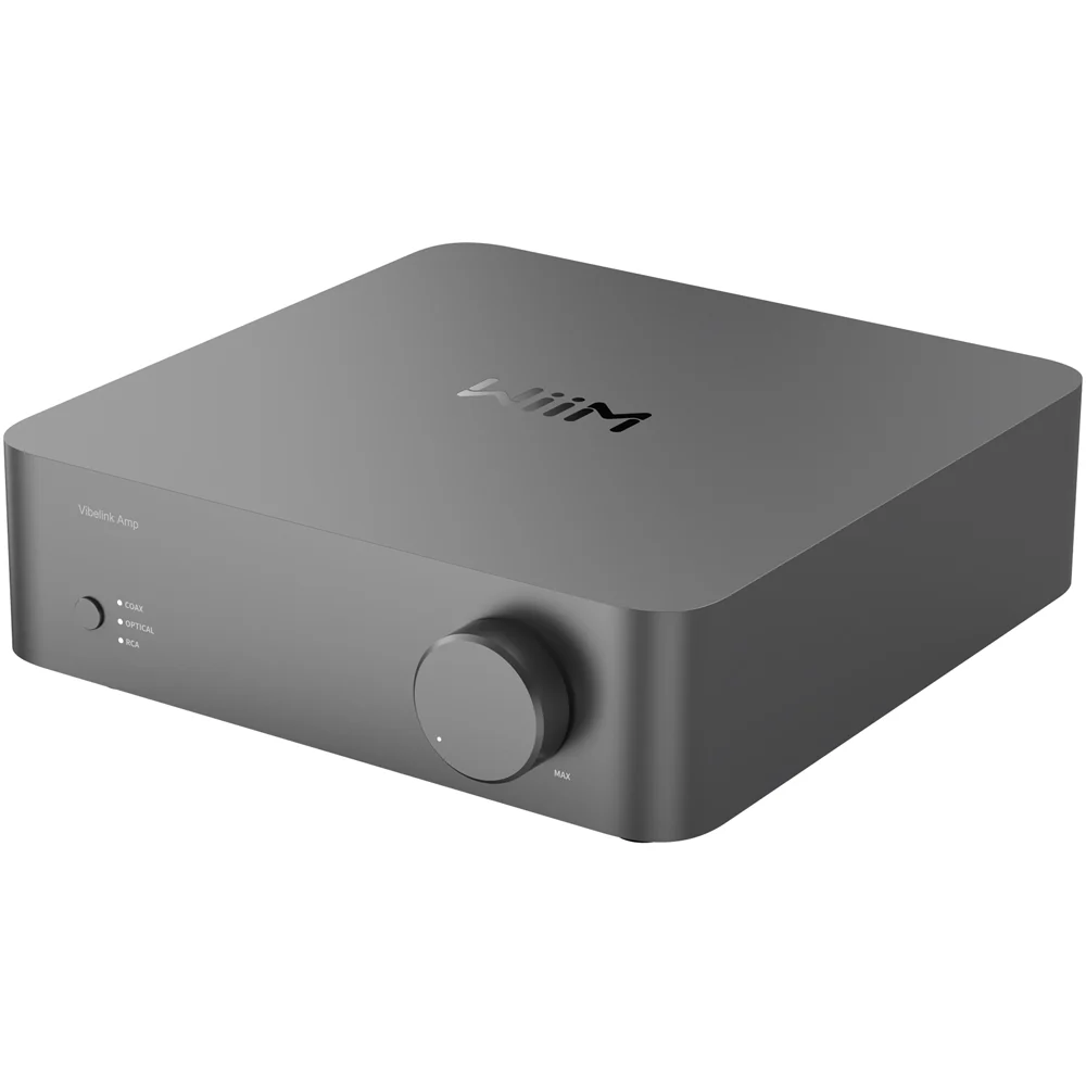 WiiM Vibelink Amp High-Performance Stereo Amplifier Space Grey - Image 5