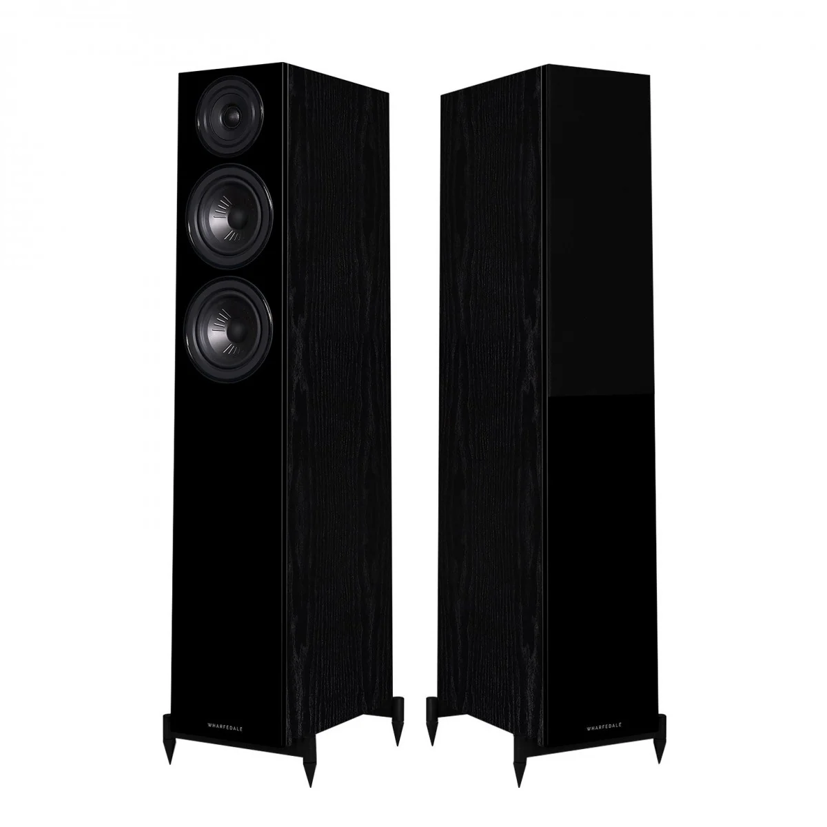 Yamaha AS501 Integrated Amplifier with Wharfedale Diamond 12.3 Floorstanding Speakers Pair Black HiFi Package - Image 3
