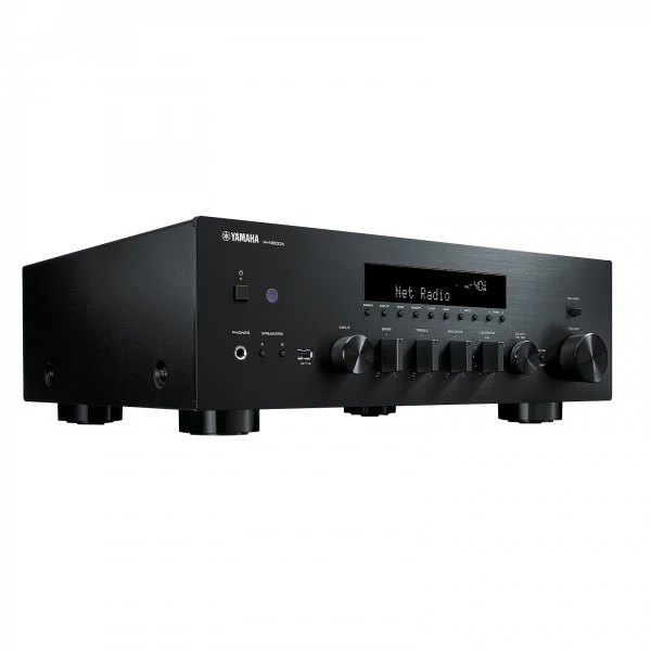 Yamaha R-N600A Network Stereo Receiver and CD-S303 CD Player Black HiFi Package - Image 6