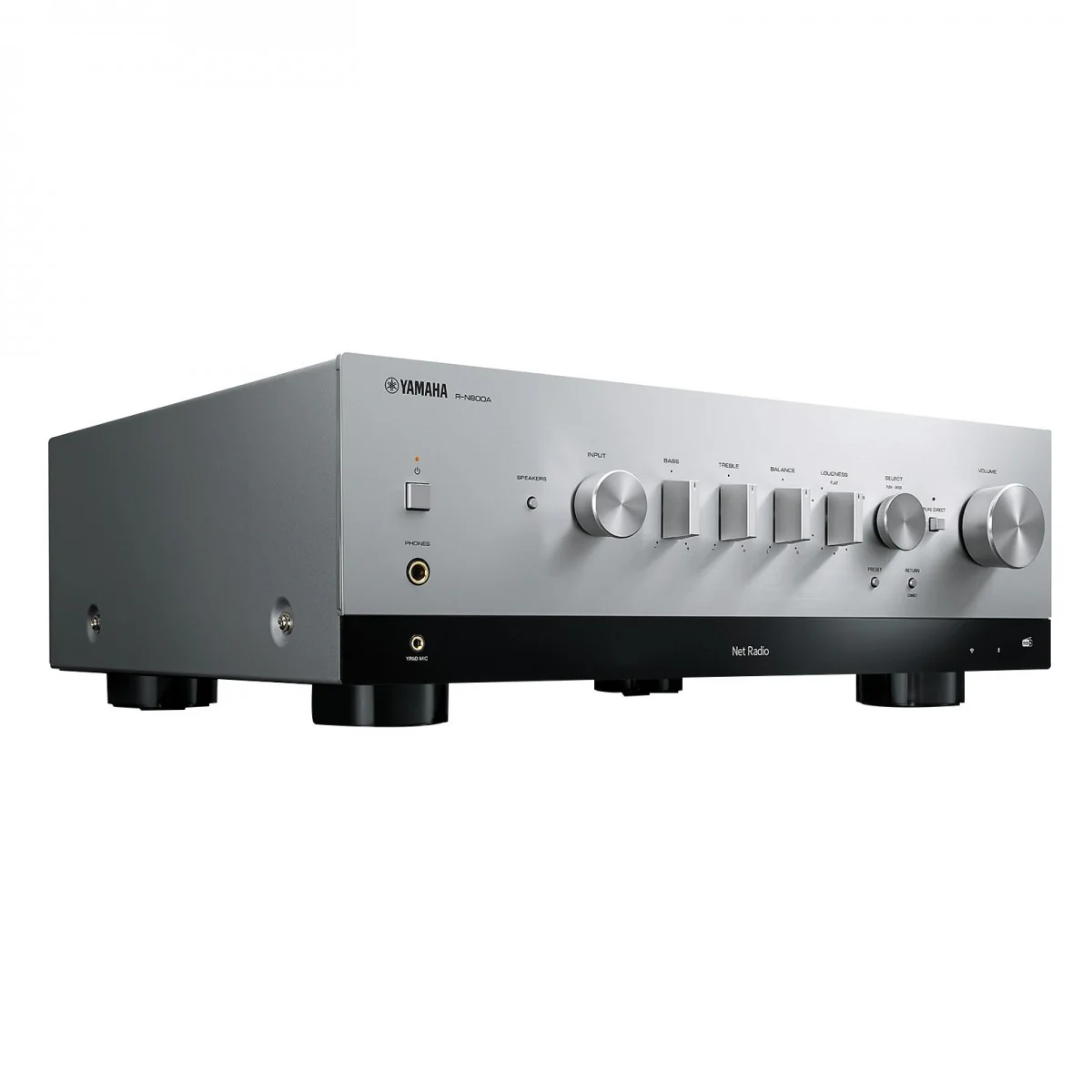 Yamaha R-N800A Network Receiver with Phono and Built In DAC Silver - Image 3